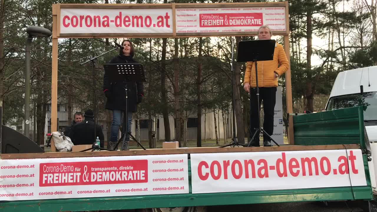 Bregenz, Demo am 2.1.2022