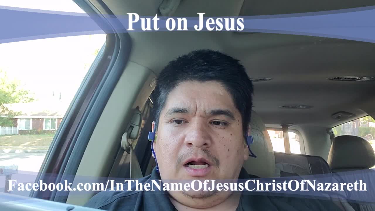 put on Jesus