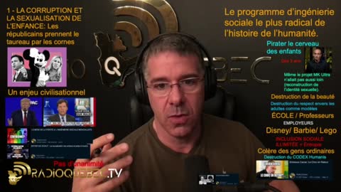 Radio Quebec : La Théorie du Genre DANGEREUSE instruite aux Enfants explication