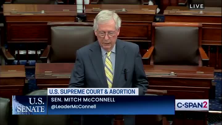 McConnell: "Whoever committed this lawless act knew exactly what it could bring about ... Everybody knows what kind of climate the far left is trying to fuel."