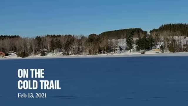 Winter in Maine. Aroostook park