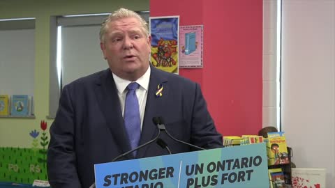 Ontario announces support for Ukraine _BREAKING NEWS