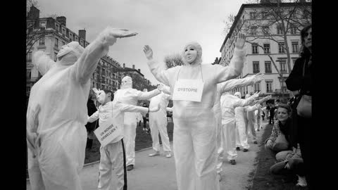 Les Masques Blancs Lyon montage photos