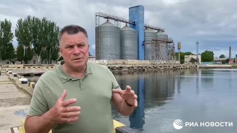 O porto de Skadovsk será reparado