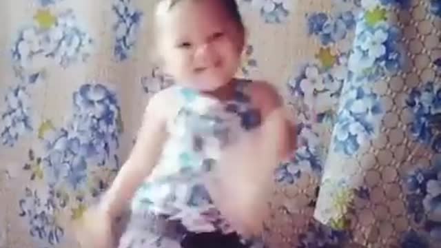 2 Years Old Baby Tiktok Dance Challenge.