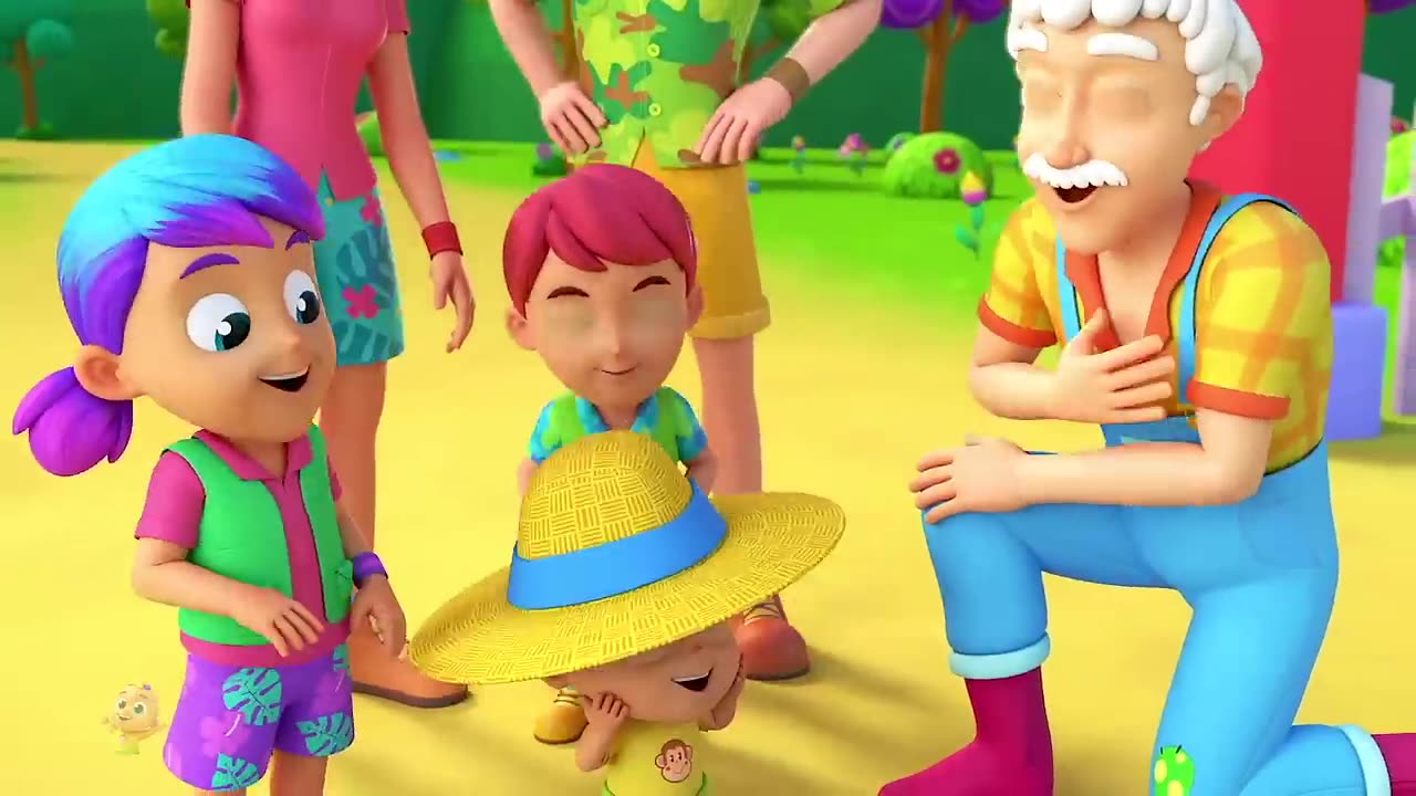 Old Farmer Joe Had A Farm _ Joe's Farm Song For Kids _ Nursery Rhymes and Baby Songs with Zoobees