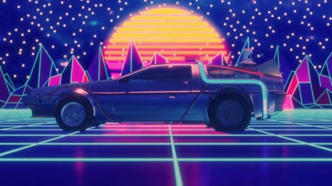 Neon gaming synthwave/ relaxing sound