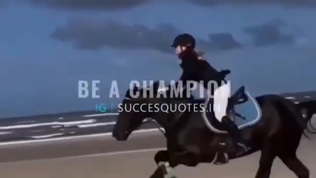 Be a champion in your life not a looser Short video