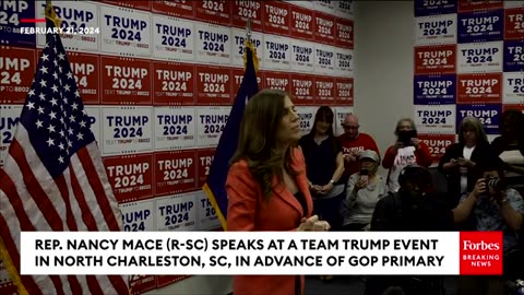 Nancy Mace Campaigns For Trump: 'Nikki Haley Is Using Democrats To Turn Out The Vote This Weekend'