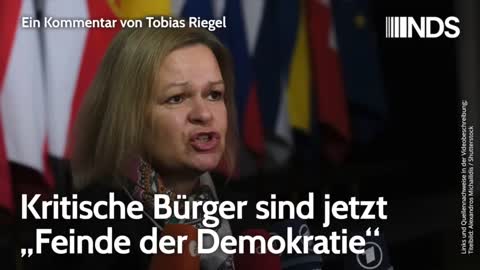 Kritische Bürger sind jetzt Feinde der Demokratie