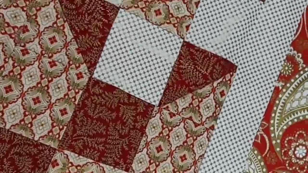 9 PATCH BEGINNER BLOCK QUILTING