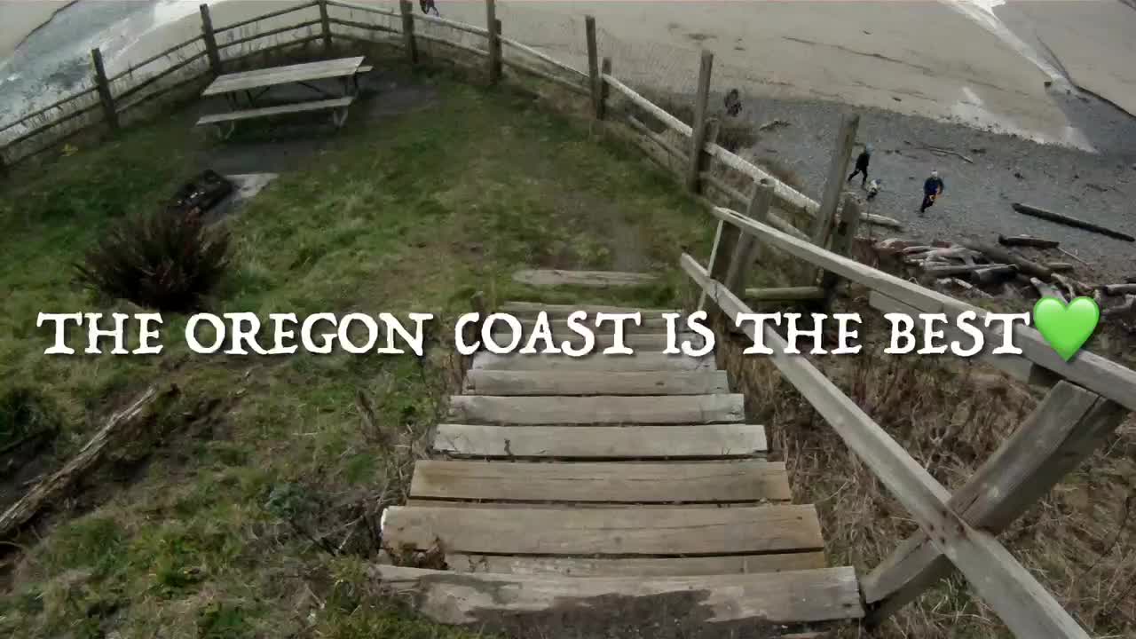 Indian Beach in Northern Oregon