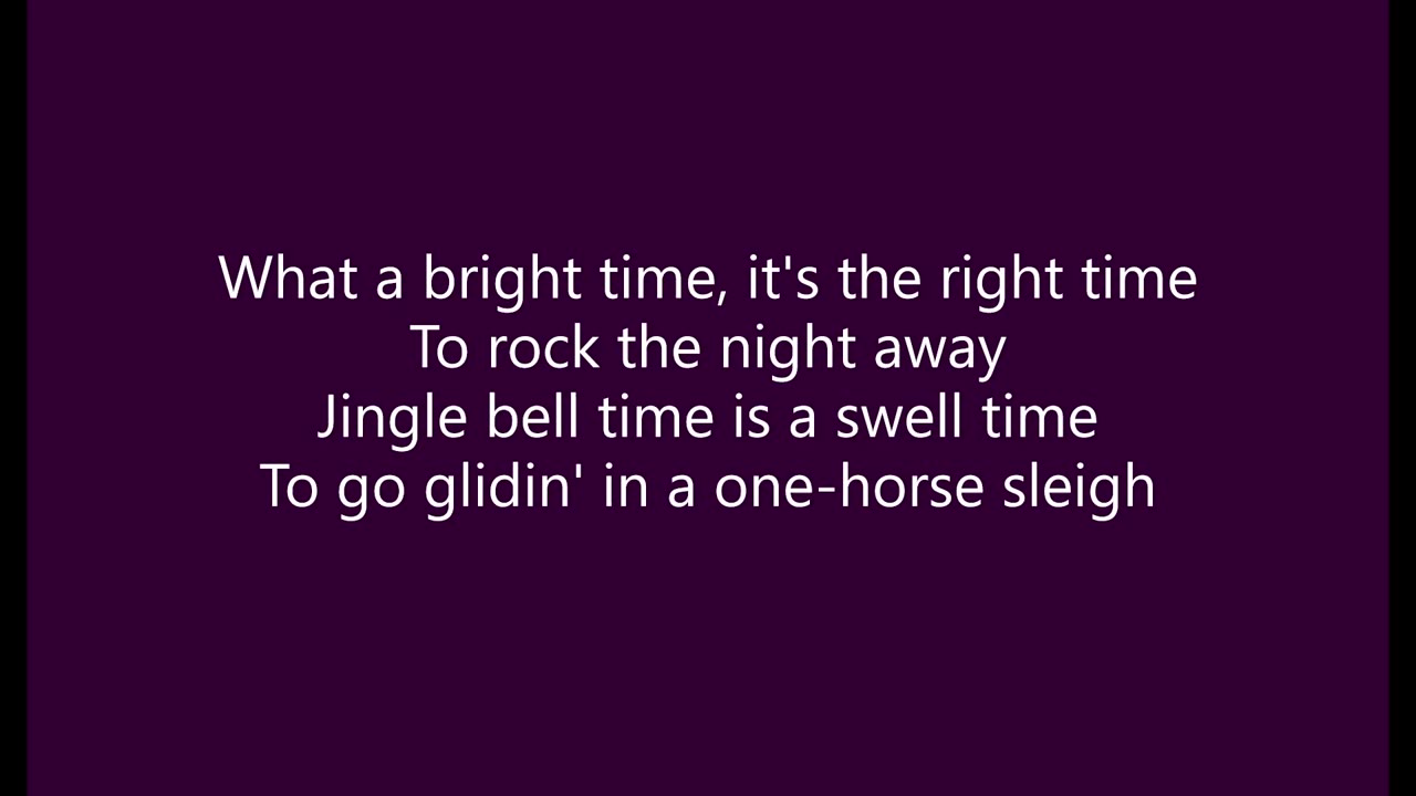 Jingle Bell Rock (lyrics)