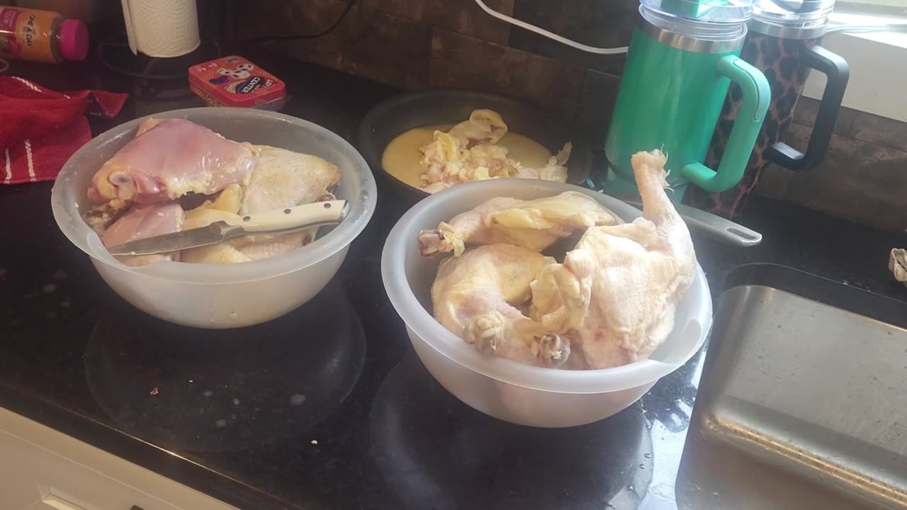 How I canned raw chicken the first time