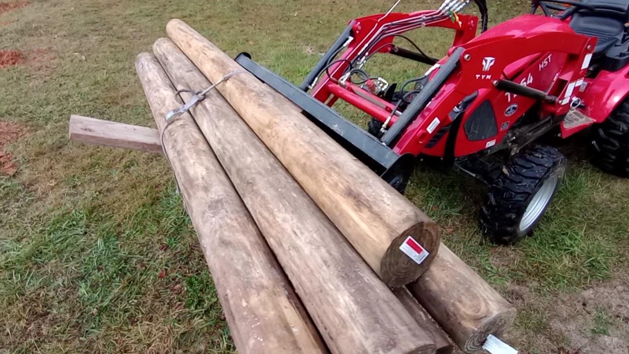 Tractor bucket hack