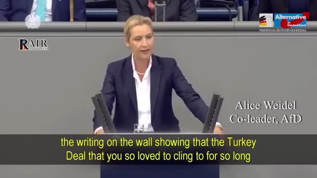 Make Germany Great Again: AfD leader Alice Weidel stuns the German Parliament