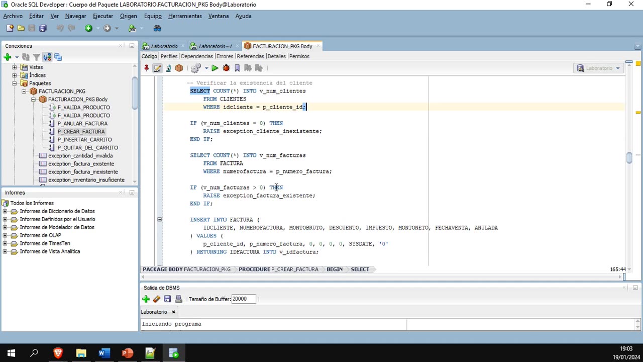 Oracle y el lenguaje PL/SQL parte 44. PL/SQL P22. Procesar un JSON