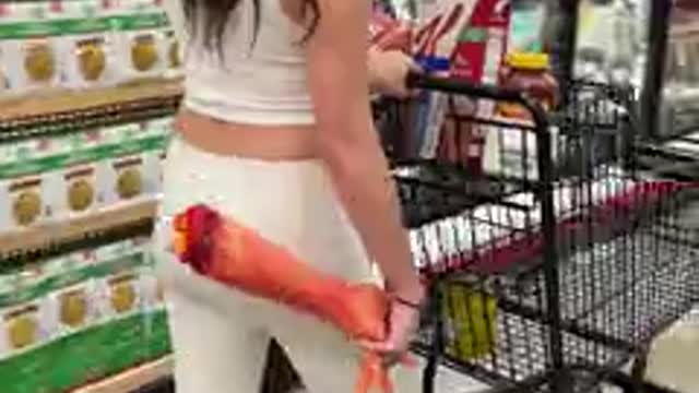 When she SEES IT!!