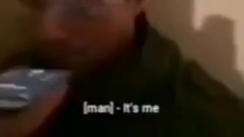 Captured Russian Soldier Forced To Call Family