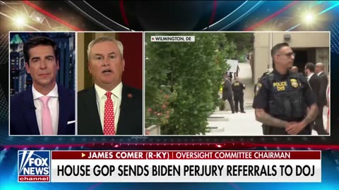 Rep. James Comer Says Justice Won't Be Served Until DOJ Prosecutes Biden Family's FARA Violations