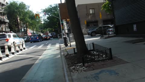 2022 0828 443 pm NYPD staged event