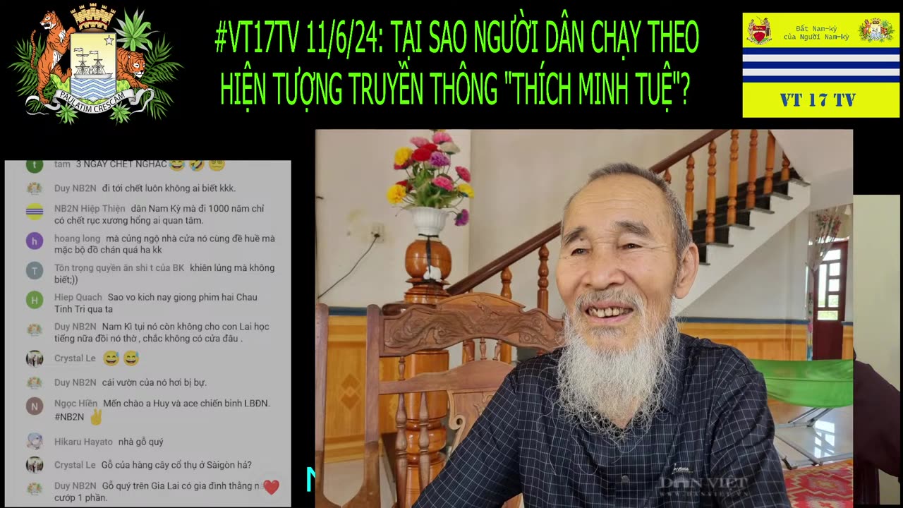 #VT17TV 11/6/24: TẠI SAO NGƯỜI DÂN CHẠY THEO HIỆN TƯỢNG TRUYỀN THÔNG "THÍCH MINH TUỆ"?