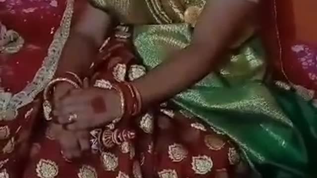 বধু সেজেকেমন লাগছে #queen wife