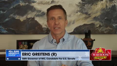 Gov. Eric Greitens: "Biden Has A Policy Of Weakness in Epic Proportion"