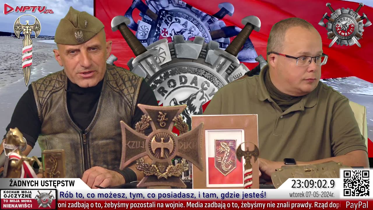 Żadnych ustępstw. Wt. 7.05.2024r. Wojciech Olszański, Marcin Osadowski NPTV.pl Rodacy Kamraci.