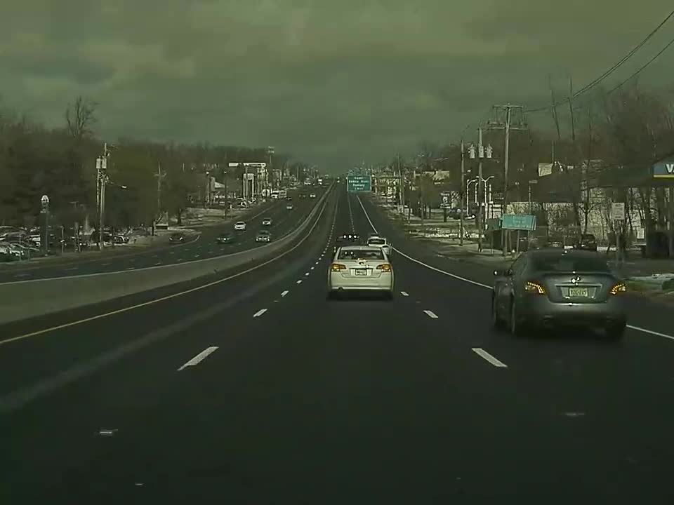 Posh SUV Pulled Over