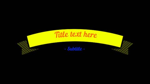 I Can Make This Ribbon 2 Video Intros Or Outros Under $1 Any Time