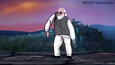 Modi pushpa dance