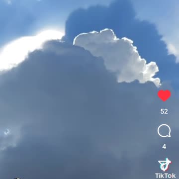 Strange Shadow Observed Above The Clouds
