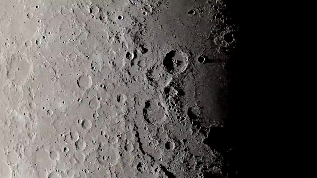 Clair de Lune 4K Version - Moon Images from NASA's Lunar Reconnaissance Orbiter