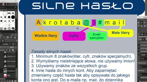 Tworzenie silnego hasła