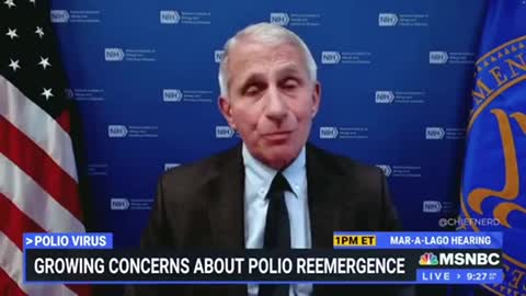 THE NEW POLIO CASE IS A VACCINE RELATED POLIO CAN YOU BELIEVE THE NERVE OF THIS ASSHOLE