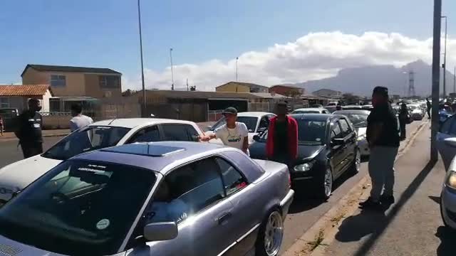 Mitchell's Plain car club Bavaria Squad lead a car convoy in memory of the slain 8-months- old