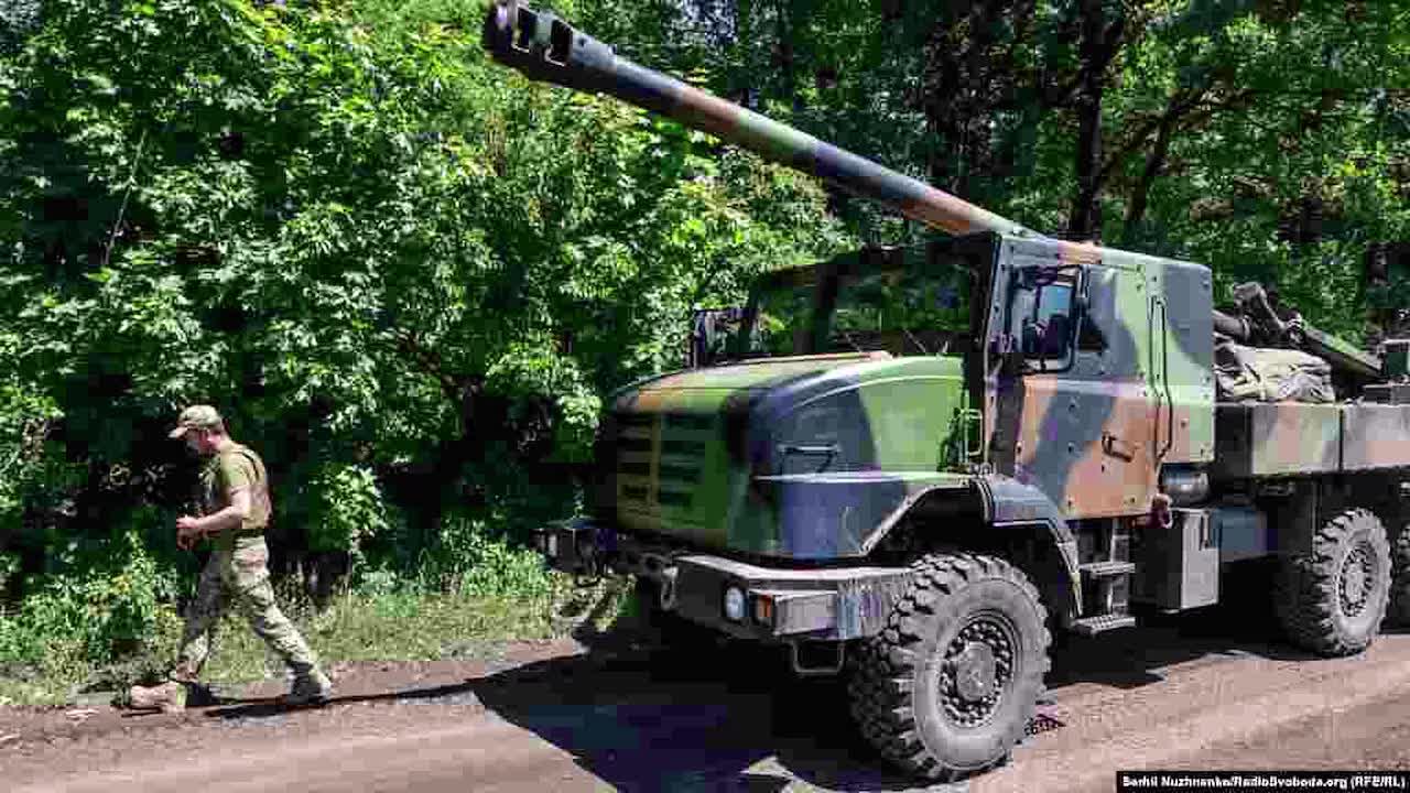 "Caesars"-on-the-front-line:-how-the-Ukrainian-army-uses-French-ACS-in-Donbass-(photo-report)