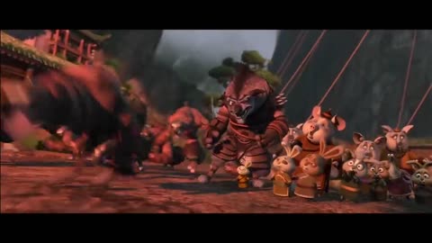 KUNG FU PANDA 2 Clips + Trailer - Part One (2011) Jack Black-4