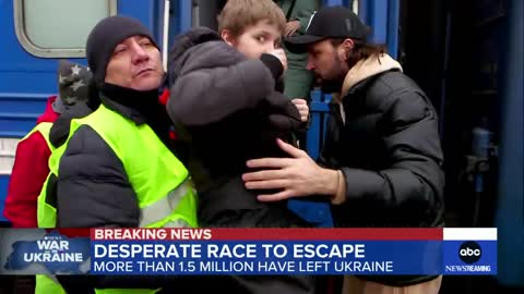 Ukrainian volunteer dubbed 'Angel of Lviv' helps thousands flee country