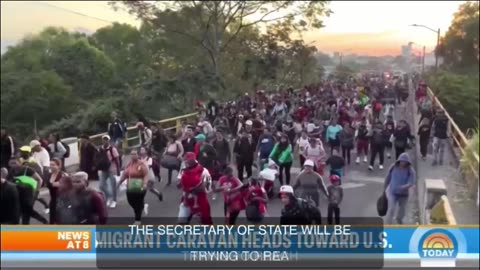 Largest Illegal Migrant Caravan in over a Year Heading to the US Southern Border