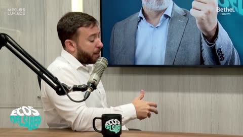 AGUSTIN LAJE CON MIKLOS LUKACS EN ECOS DEL SABER EDICIÓN ESPECIAL