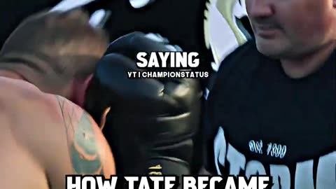 Tate's Journey To Becoming Kickboxing World Champion