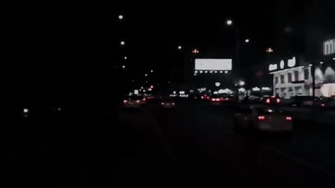Driving moterway scene