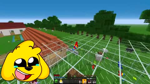 We HIDE in ANIMALS in MINECRAFT 😱😂 The BEST HIDING PLACE in LA GRANJA de LOS COMPAS