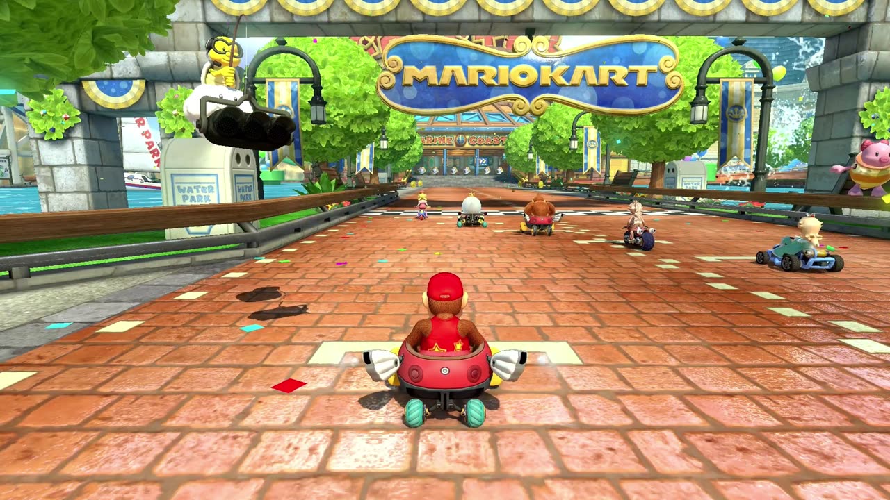 #MK8DX Race Six: Water Park