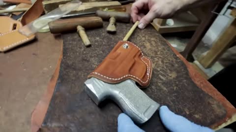 Carjacker Holster _ This Is How It's Made With Andrews Custom Leather