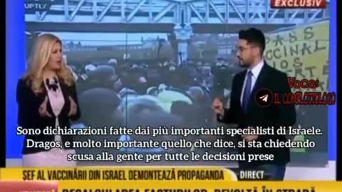 Cyril Cohen uomo che lavora nel Ministero della salute di Israele