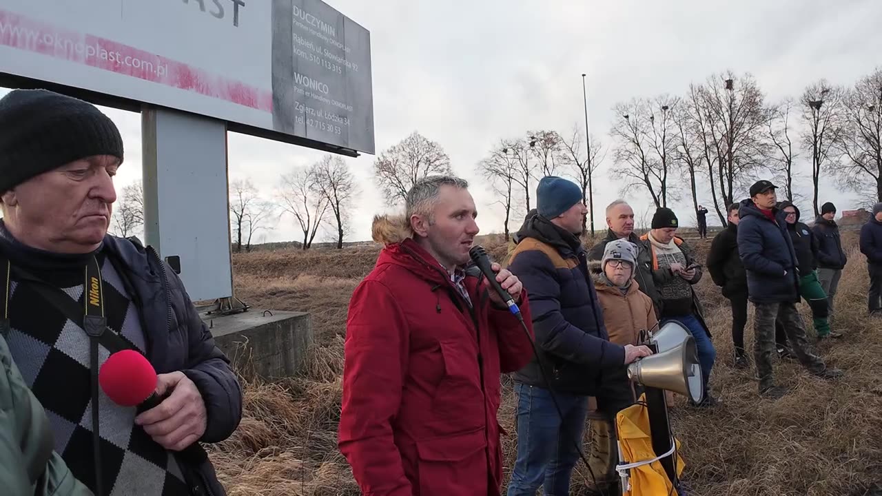WIELKI PROTEST POLSKICH ROLNIKÓW. POJECHAŁEM URSUSEM C330