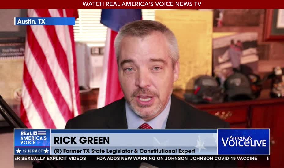 Watch Rick Green on Real America's Voice (7/13/21)